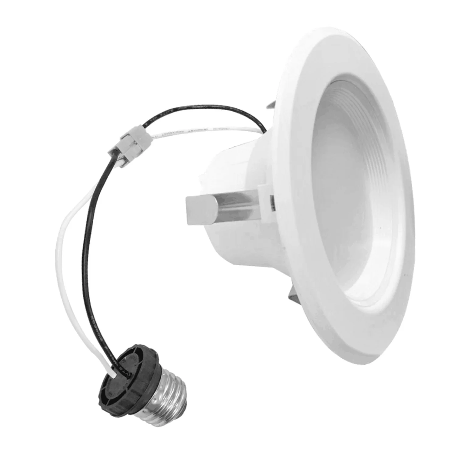 Bulbrite LED 9 W Downlight Fixture With A White Finish