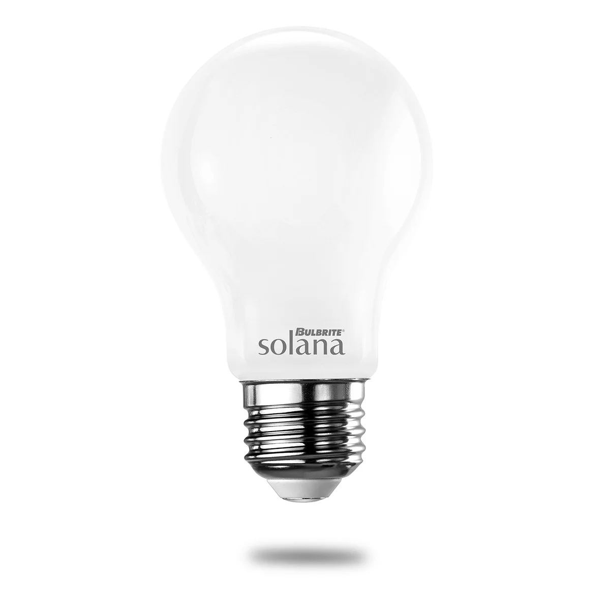 Bulbrite Solana Smart LED Wifi Light Bulb, A19 / E26 Base, 5.5w, 2200K-6500K, Milky Finish