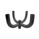 Bullhorn Quad Bracket, 2-3/8” O.D. vertical tenon, four fixture mount