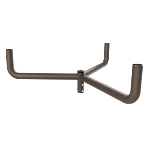 Bullhorn Tenon, Large 180° Triple, 8 Screw Holes