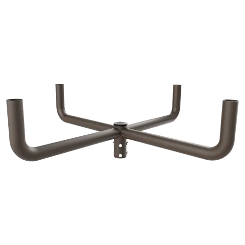 Bullhorn Tenon, Large 360° Quad, Base with 8 Screw Holes
