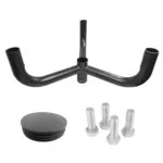 Bullhorn Triple Bracket, Mount Over 2-3/8” O.D. Vertical Tenon, Three Fixtures Adjustable - view 2