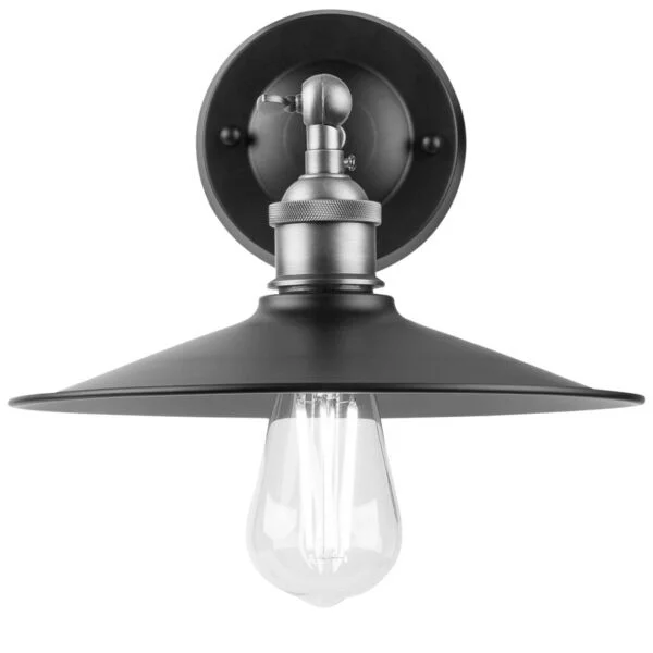 Canopy Classic Collection Wall Sconce, Vintage Antique Style Fixture, Antique Brass Finish - view 3
