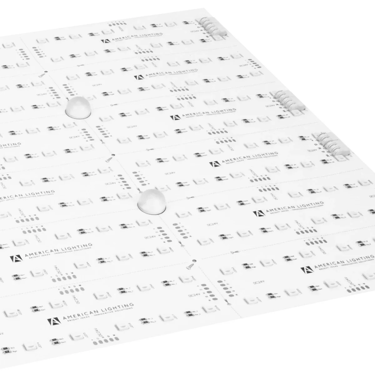 Canvas RGBW Series, 24V DC LED Light Sheet, RGB + 3000K, 12” x 24” - view 2