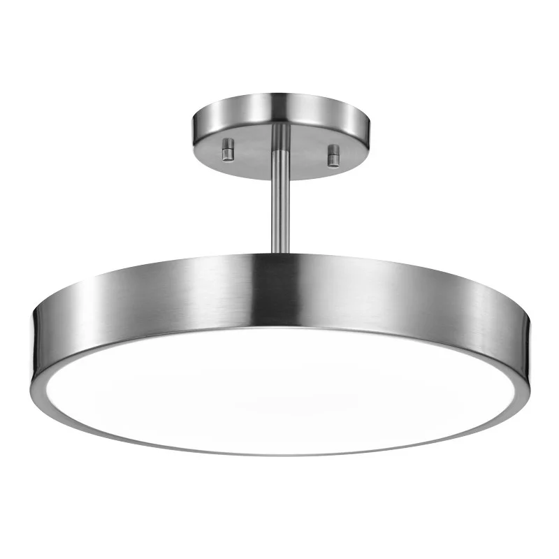 Ceiling Fixture, 17W, 1100 Lumens, 3000K or 4000K, Black, Acrylic, 14.0