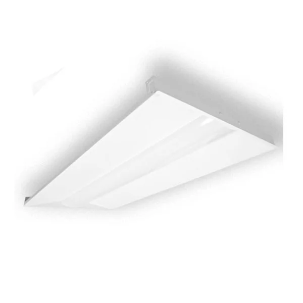 Center Basket 2'x4', 6000 Lumens, Lumen and Kelvin Field Selectable, Emergency Driver 755 Lumens