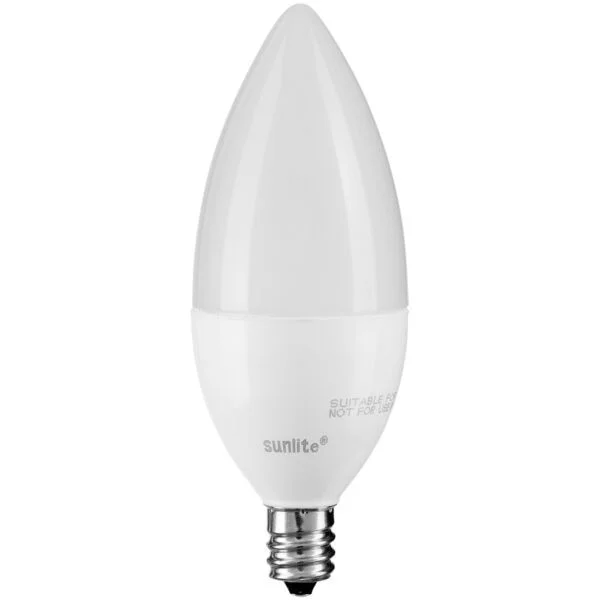 Chandelier B11 Bulb, 3000K, 4.5W, Frosted, 6 Pack