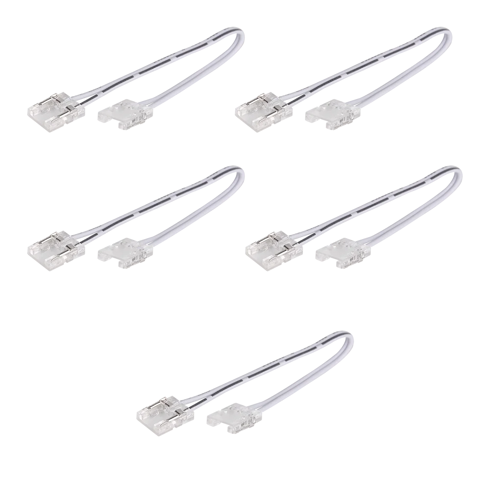 Goodlite Clear Connector With 6" Wire 5PK - view 2