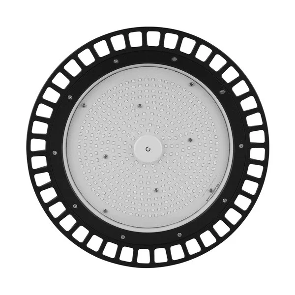 Commercial LED, 150W, 5000K, Black Finish, Flat Clear Glass Lens - view 2