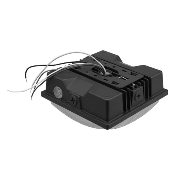 Commercial LED, 40W, Tunable CCT (3000K/4000K/5000K), Striped Clear Plastic Lens, Bronze Finish - view 5