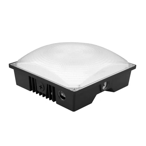 Commercial LED, 75W, Tunable CCT (3000K/4000K/5000K), Striped Clear Plastic Lens - view 4