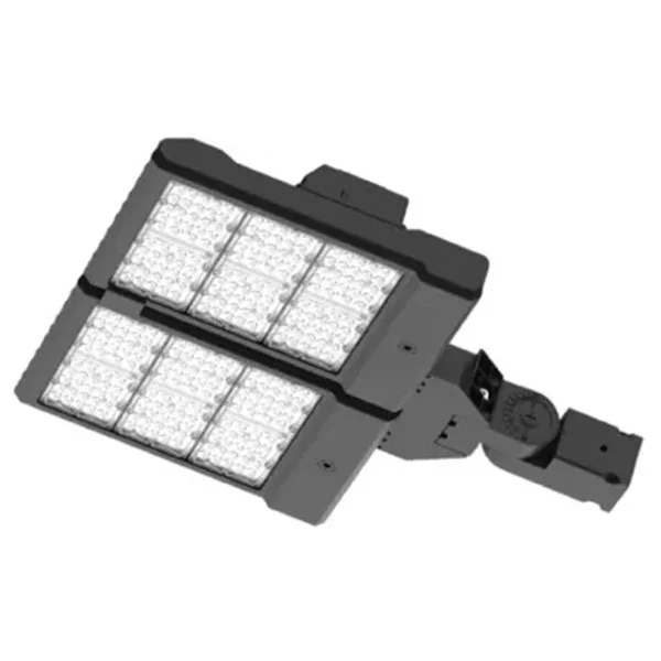 Commercial LED Flood Light, 600W, Slip Fitter, 480V, 5000K, Bronze