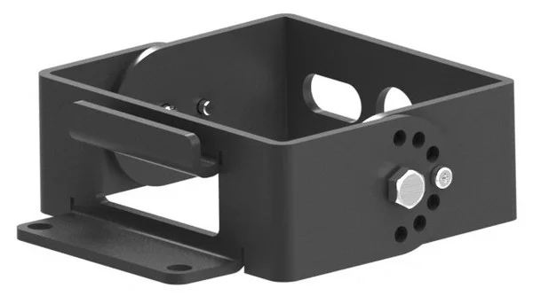 Commercial LED Trunnion Mount, for 150W-300W LED Flood, Bronze Finish, Outdoor Powder Coating