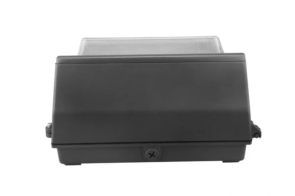 Commercial LED Wall Pack Fixture, Bronze Finish, Clear Glass Lens, Tunable Wattage - view 4
