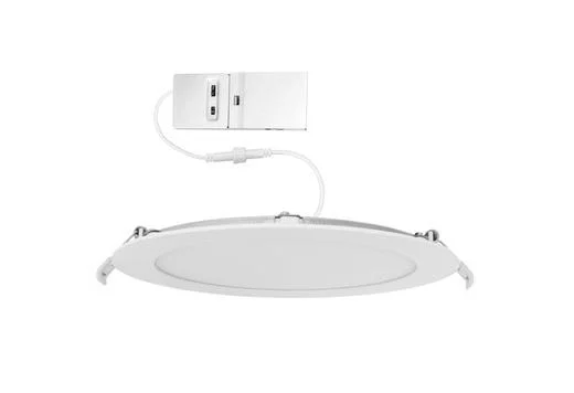 Commercial Slim Downlight, 8in, Lumen Select 1100/1230/1500lm, Color Selectable Smooth Trim - view 2