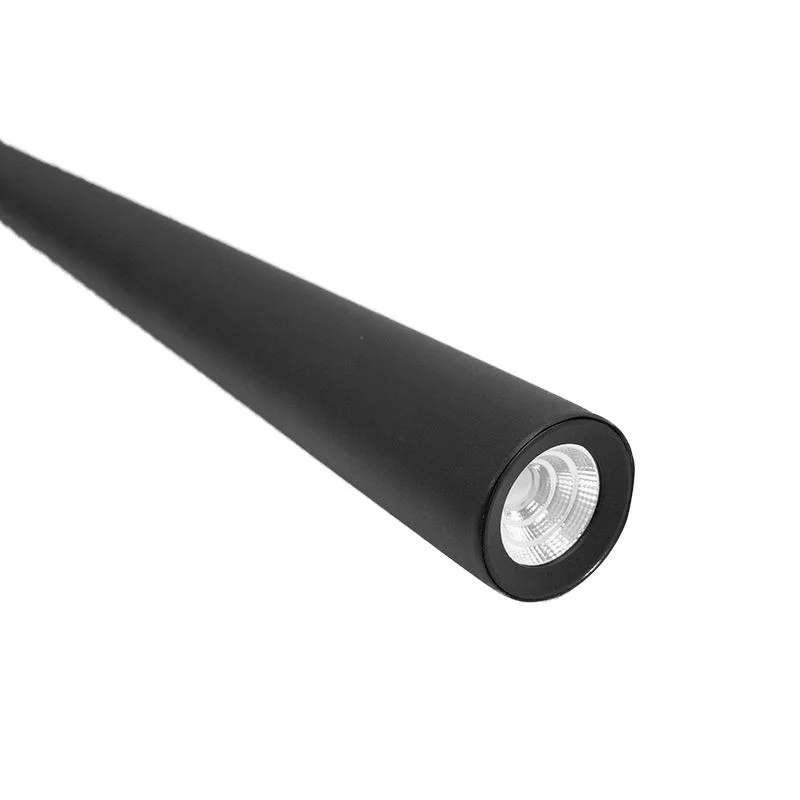 CONE-SHAPE Pendant Cylinder 16in X 2", 5FT Cord, Select 3/6/9W, 30/40/50K, 0-10V Or Triac, Damp Loc - view 2