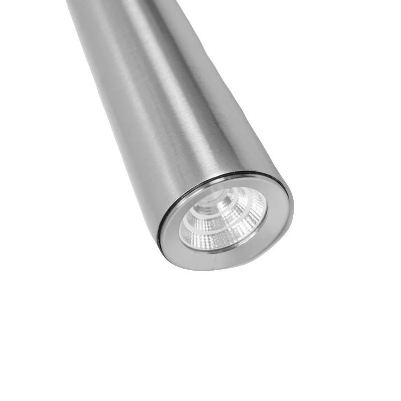 CONE-SHAPE Pendant Cylinder 16in X 2", 5FT Cord, Select 3/6/9W, 30/40/50K, 0-10V Or Triac, Damp Loc, Bn - view 2