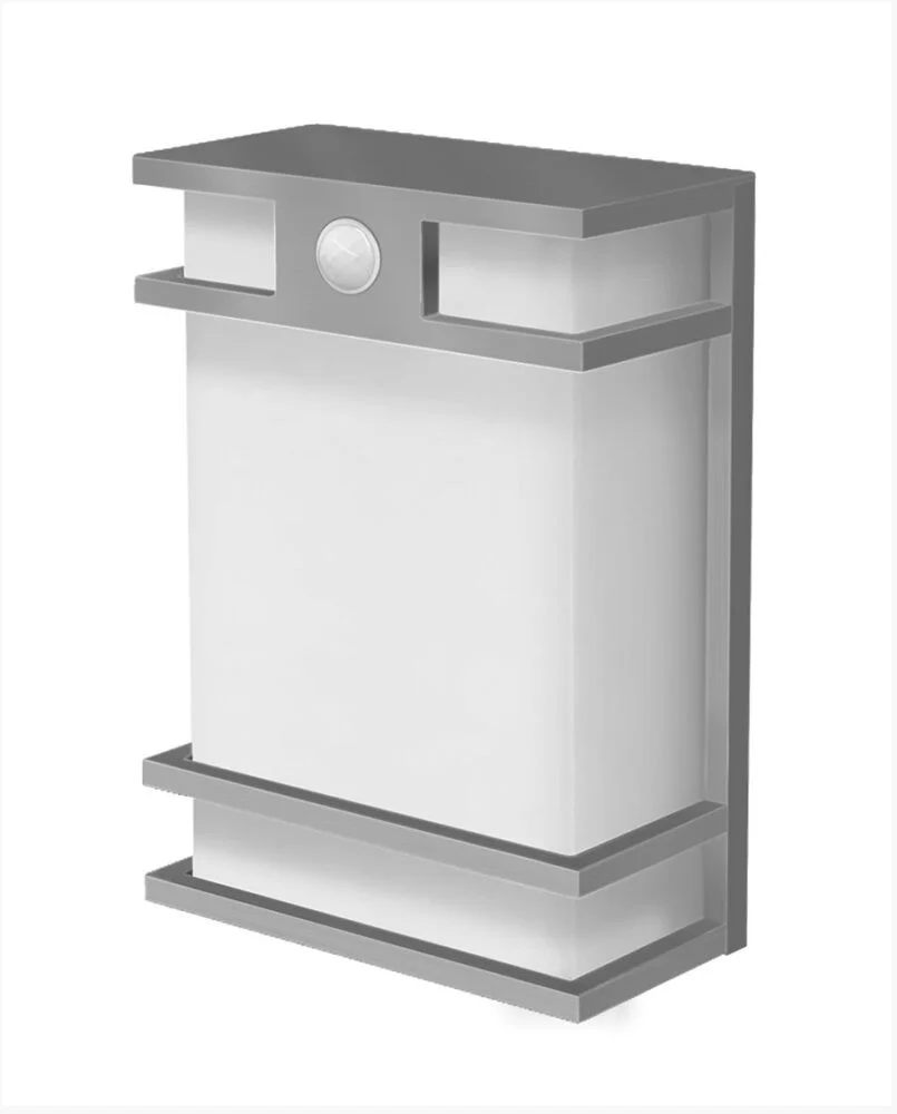 CTL LED Outdoor Square Wall Sconce, 15W, 120VAC, CCT Selectable 3000K|4000K|5000K