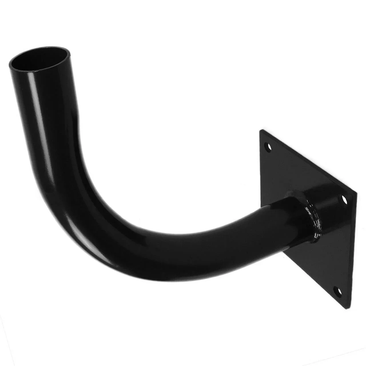 Curved Right Angle Bracket, Steel, 5.63x12.00 inches
