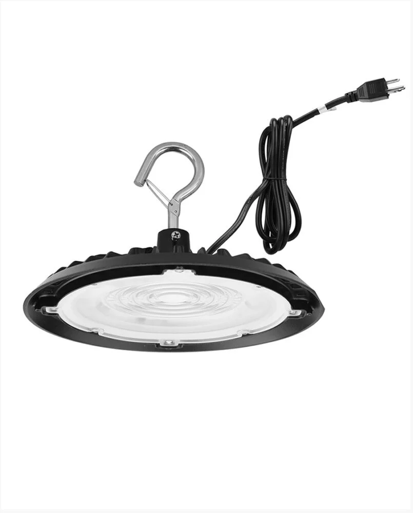 Cyber Tech Lighting HL120UFOXS, 120W, 5000K, 13200lm, 120VAC, LED UFO High Bay/Low Bay