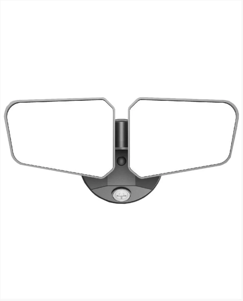 Cyber Tech Lighting LF20PH2, Bronze, Photocell, Selectable CCT, Dual Head LED Motion Security Light