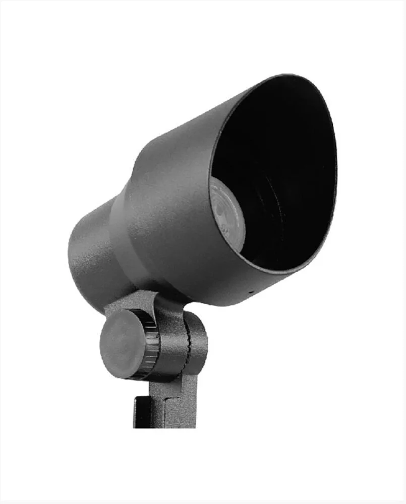 Cyber Tech Lighting LS3FL1-12V-BL3PK, 3W LED MR11 Landscape Spot Light, 12V, 3W, 300lm, Black, 3-Pack