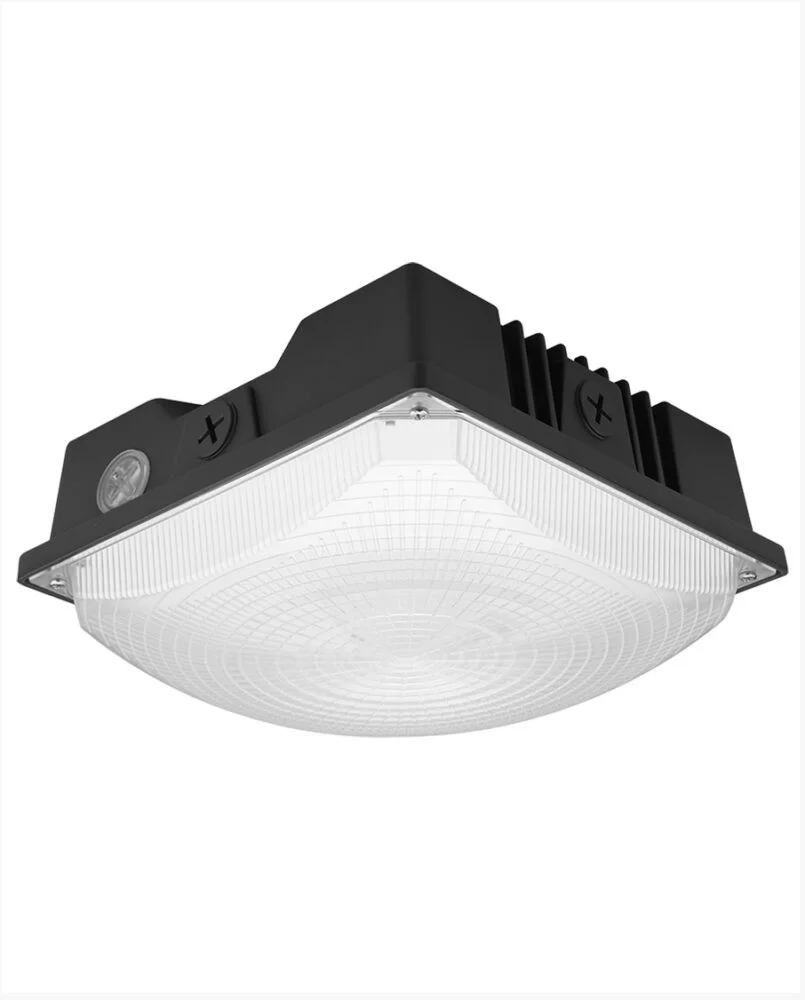 Cyber Tech Lighting LWP40CPF-D/CCT, 40W|30W|20W, Selectable CCT, LED Canopy Light Fixture, 120-277VAC