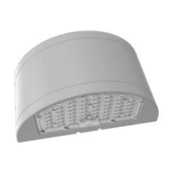 HALF-CYLINDER Wall Pack 24/32/40W 3CCT Select Type 2/3/4 With Photocell Sil