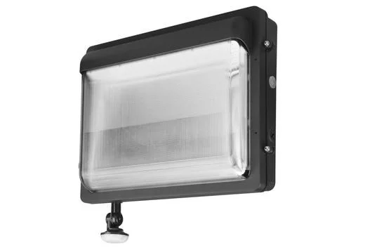 DC Bi-Level Microwave Motion Sensor Outdoor Rated, Adjustable Arm, Bronze Bracket - view 2