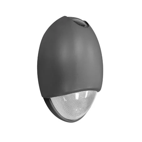 Decorative Outdoor LED, AC/Emergency Unit, Architectural Design, Die-cast Aluminum Housing, Powder-coated Finishes