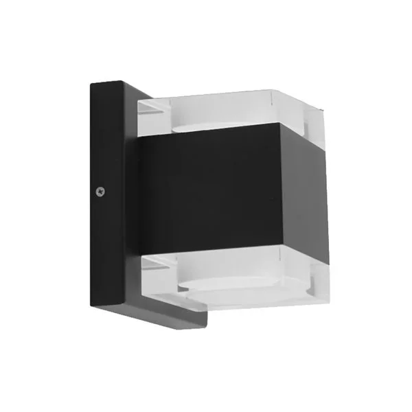 Decorative Outdoor Wall Light, Solid Acrylic, 20W Tune 30/40/50K C90, Bronze - view 2