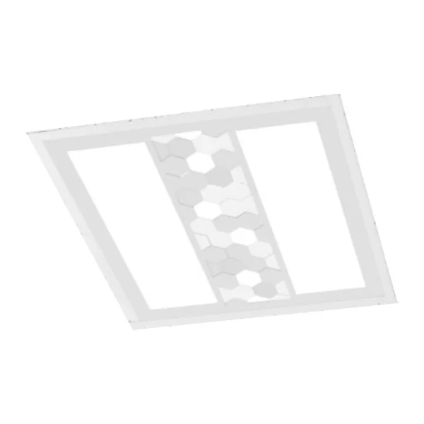 Designer Panel Fixture, 2x4 Back-Lit Flat Panel, 33L/44L/55L Selectable, CCTS Selectable - view 2