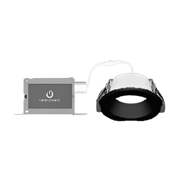 Direct Mount 4" Round Downlight, Selectable Lumen 2,000, CRI90, Selectable CCT 27/30/35/40/50K, Dual...