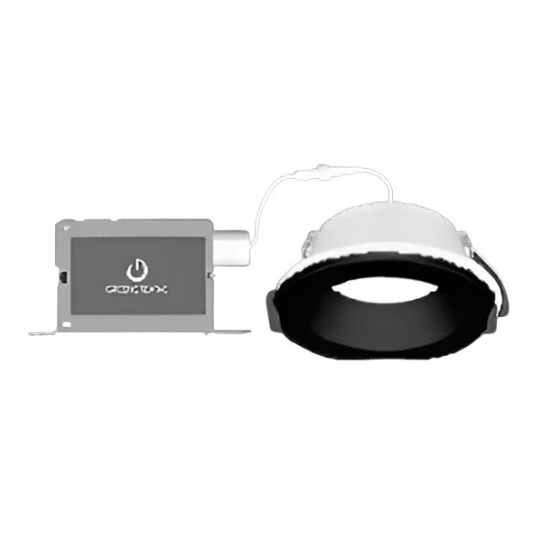 Direct Mount 6" Round Downlight, Selectable Lumen 2,000, CRI90, Selectable CCT 27/30/35/40/50K, Dual...