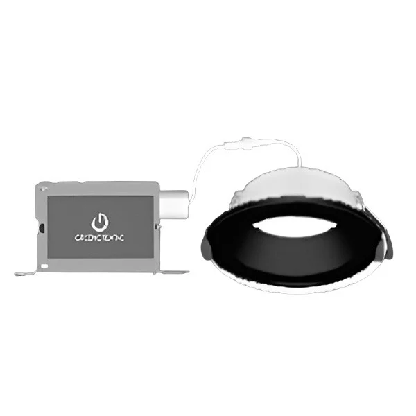 Direct Mount 6" Round Downlight, Selectable Lumen 4000, CRI90, Selectable CCT 27/30/35/40/50K, Dual ...