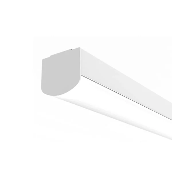 4' Discovery, 10000 Lumens, High Efficiency, 5000K, Frosted Curved Glare Reducing Lens, No End Cap Knockout