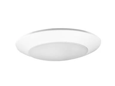 Disk Light, 6" Round, 15W, TRIAC Dimming, 90 CRI, CCT Selectable