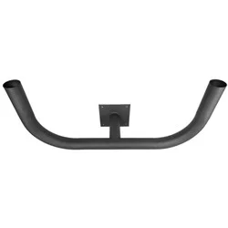 Double 180° Wall Mount Bracket with 2-3/8" O.D. Tenon