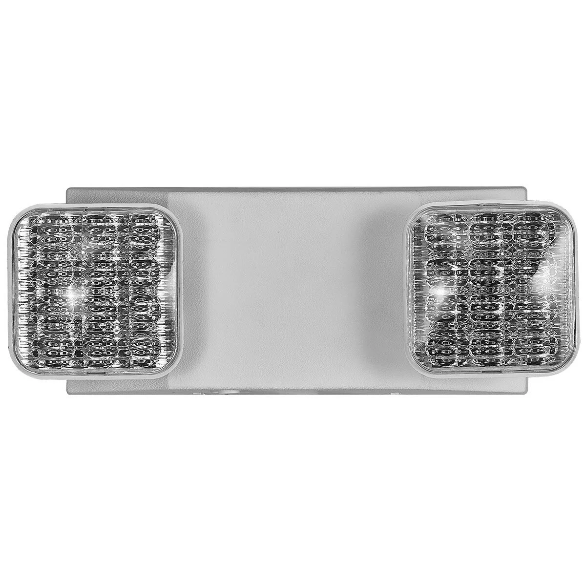 Double Headlight Emergency Light, Adjustable Heads, Emergency Back-up