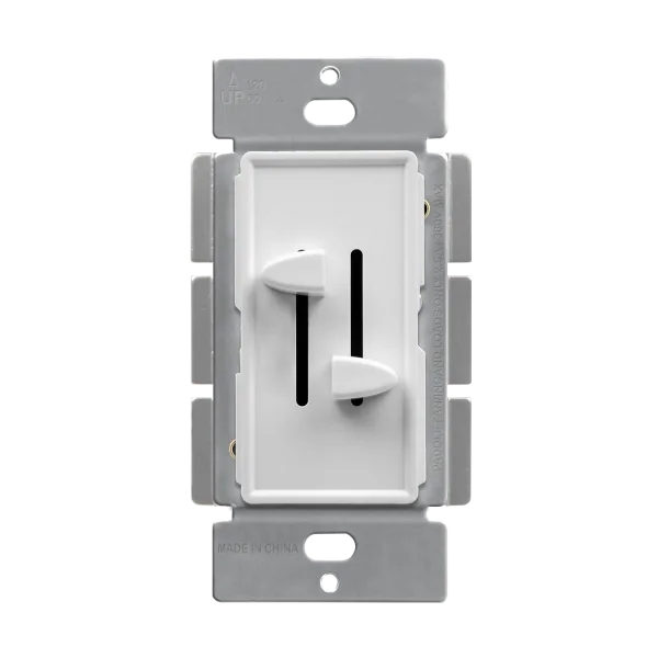 Dual LED Slide Dimmer, Single Pole, 120VAC, 60Hz, 300W