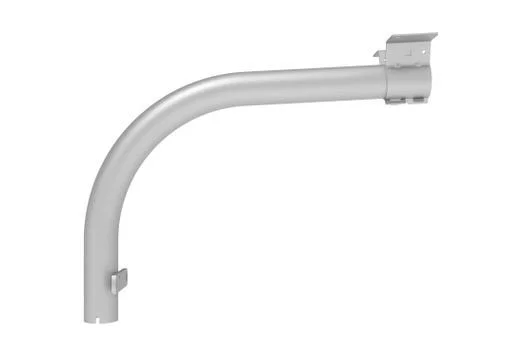 Dusk To Dawn 90 Degree Mounting Arm, Gray Aluminum