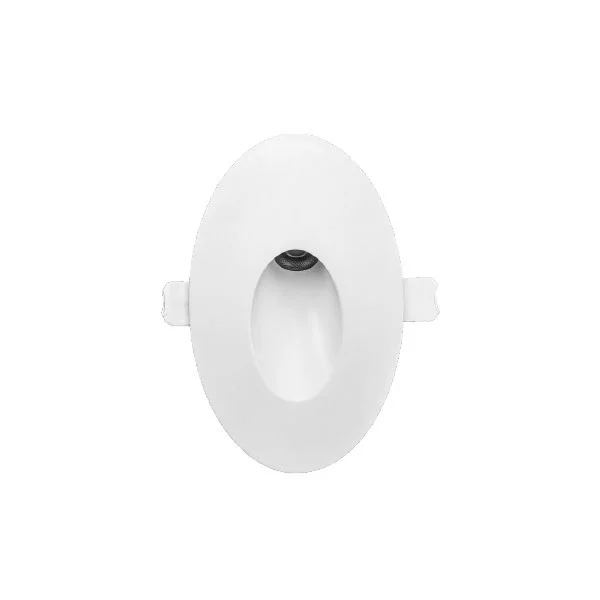 Eclipse Steplight Series Oval Clip-In Steplight, 5W, 120V, 5CCT, White, Triac Dimming