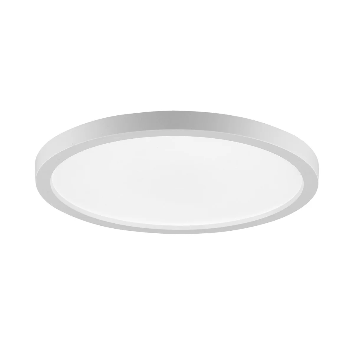 Edge-lit 11" LED Slim Surface Mount Light, White Finish, 11", 3000K, 18W, 120V