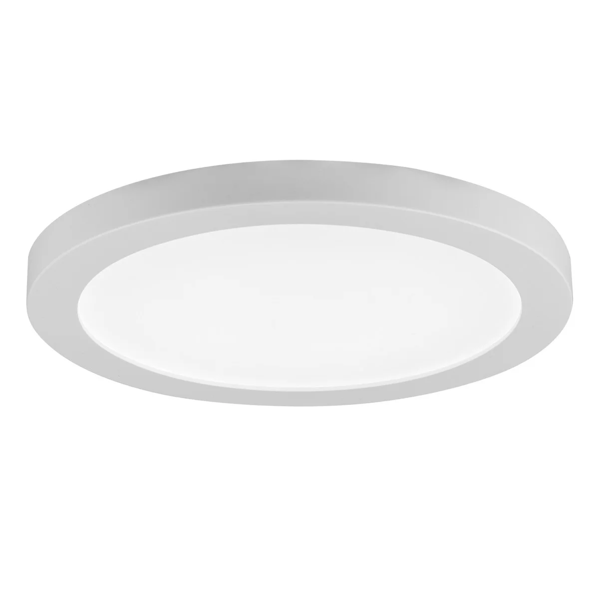 Edge-lit LED Slim Surface Mount Downlight, 11", White Finish, 5CCT Selectable, 26W, 120V