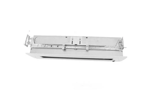 Edgelit Exit Sign Recessed Trim Kit, Ceiling or Wall, Bar Hangers, Anodized Aluminum Trim Plate