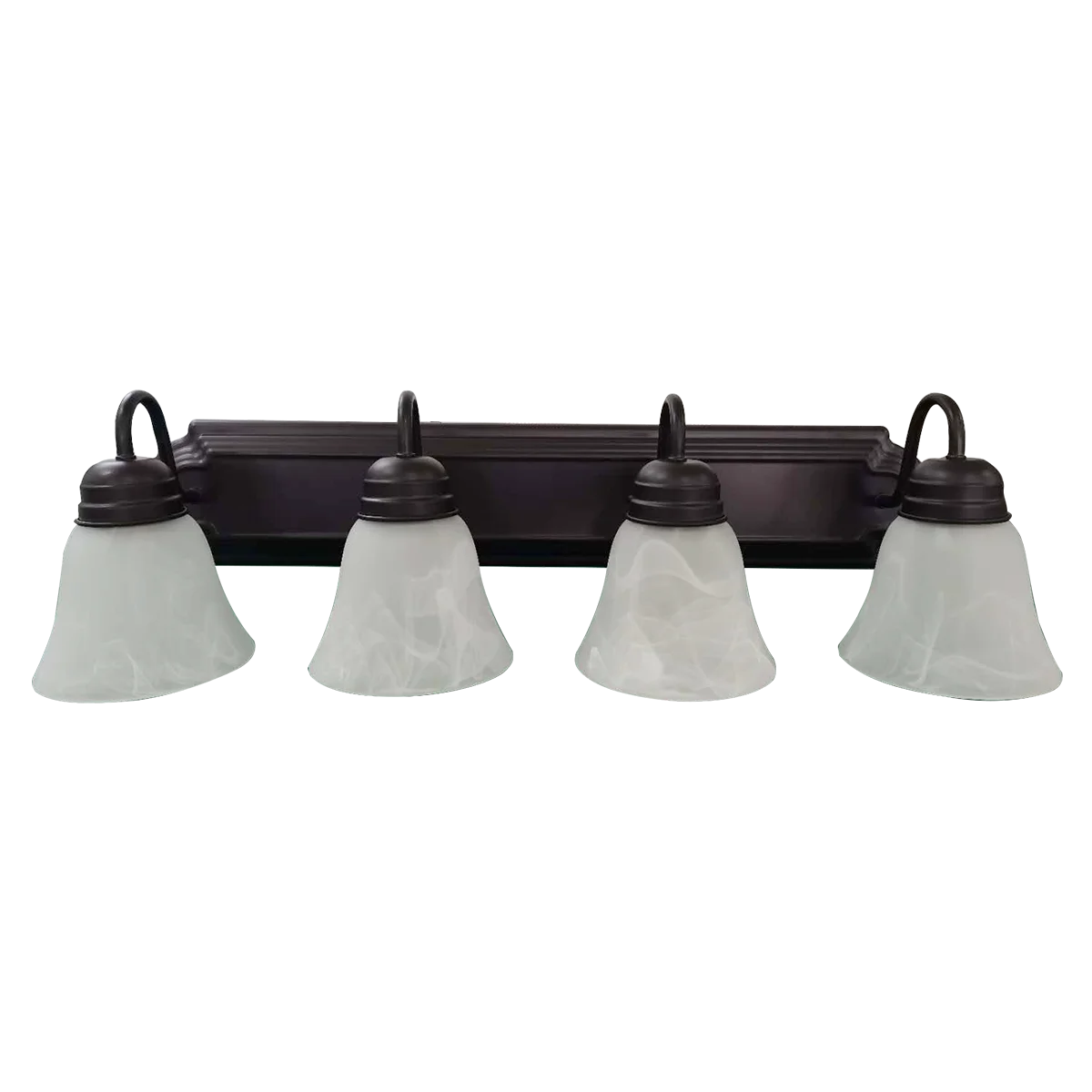 EiKO BRV Leawood Vanity, 4 A19 Lamps, Bronze or Nickel Finish, 27in - view 2