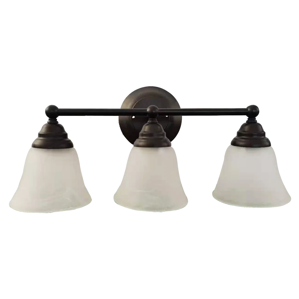 EiKO BRVWW-3A19 Series, Westwood Style, 3 A19 Lamps, Bronze or Nickel Finish, 19.4" Length - view 2