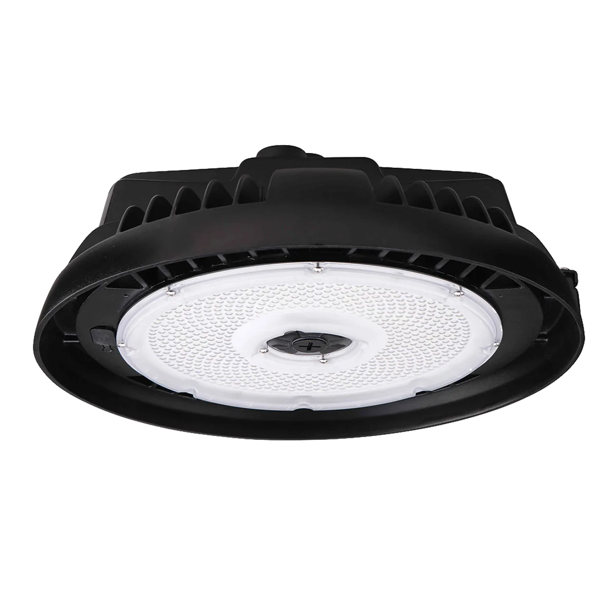 EiKO HBX3 Premium Round High Bay, 150W, 5000K, 24,000lm, 120-277V, Black