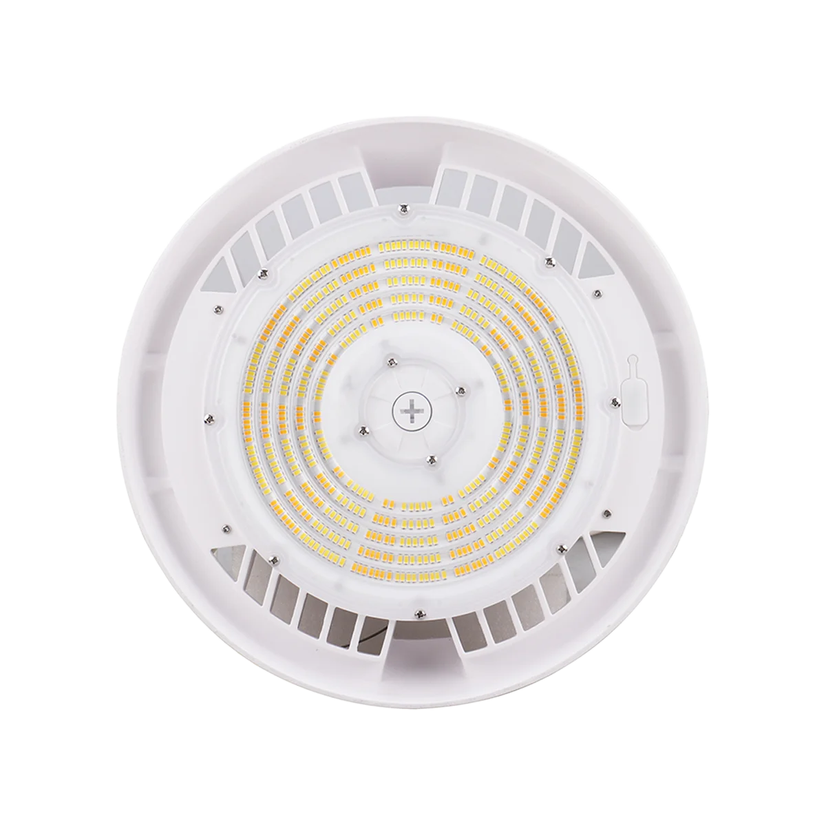 EiKO HBX3 Premium Round High Bay, PowerSet 150/130/100/80W, FieldCCeT Selectable 4000K/5000K, 120-347V, White - view 2
