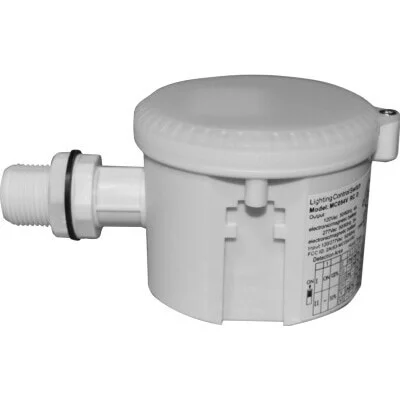 EiKO SEN/M/S1C/KO, Microwave Sensor, Bi-Level Dimming, Photocell, 120-277V, IP65, 1/2" Knockout Mounting